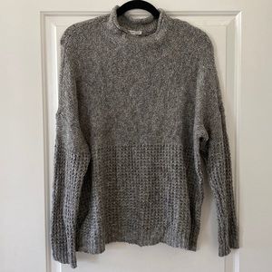 american eagle mock neck sweater